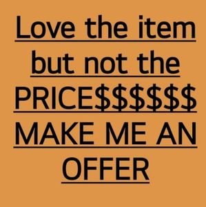 🥰LOVE THE ITEM BUT NOT THE PRICE$$$🥰